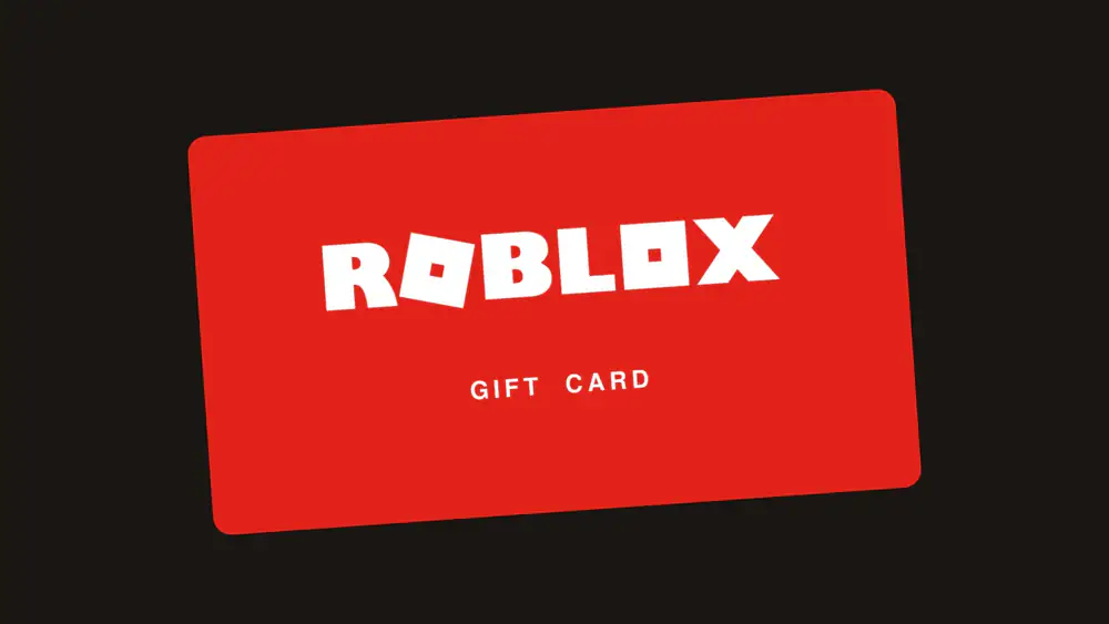 Roblox gift card