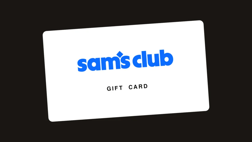 Sam's Club gift card