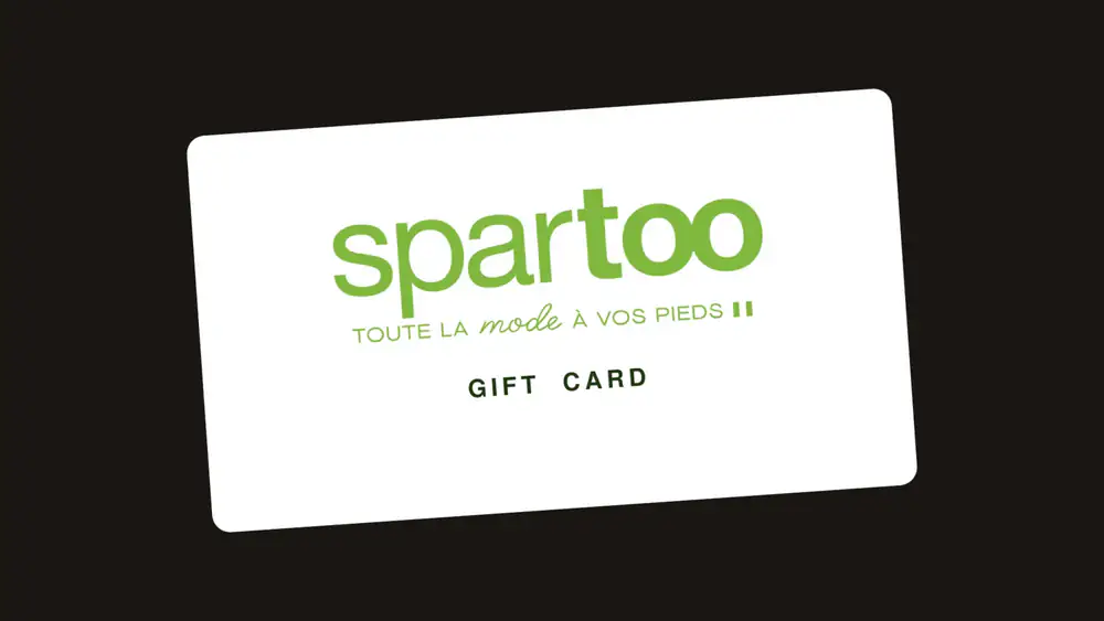 Spartoo gift card