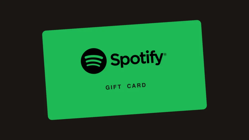 Spotify gift card