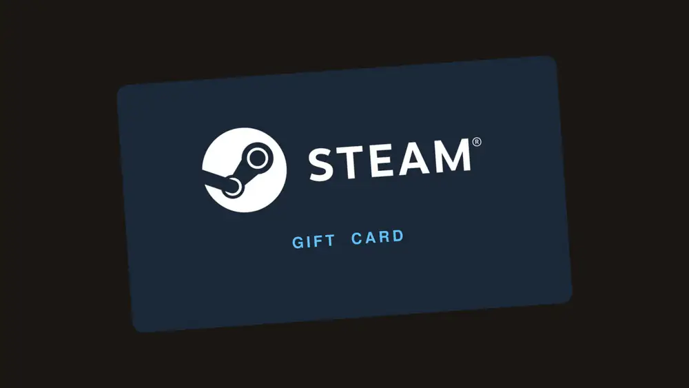 Steam gift card
