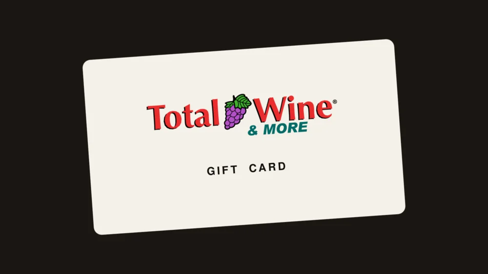 Total Wine & More gift card