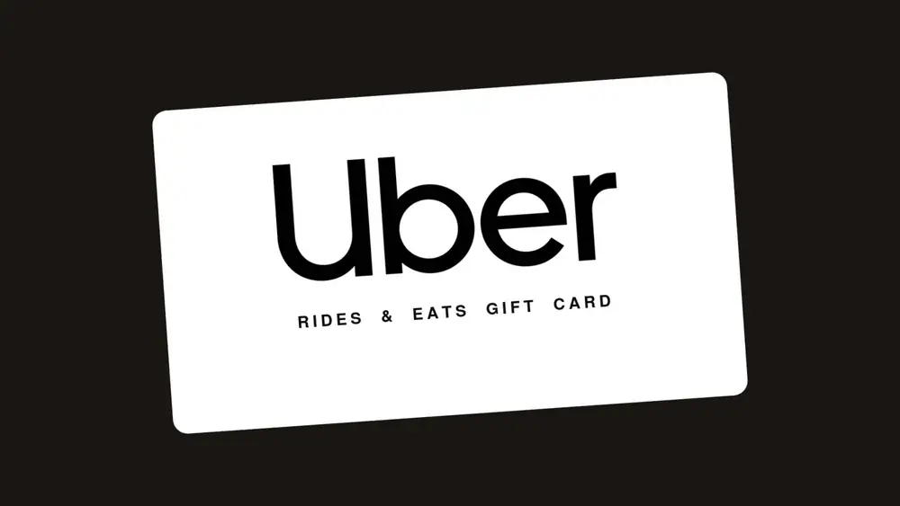 Uber & Uber Eats gift card