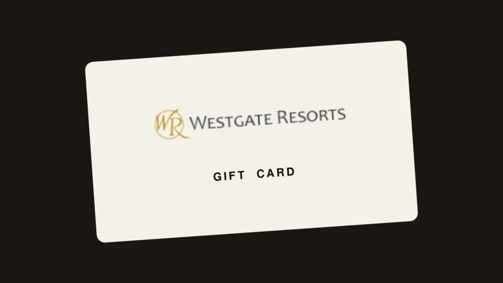 Westgate Resorts gift card