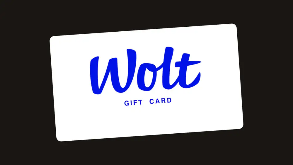 Wolt gift card