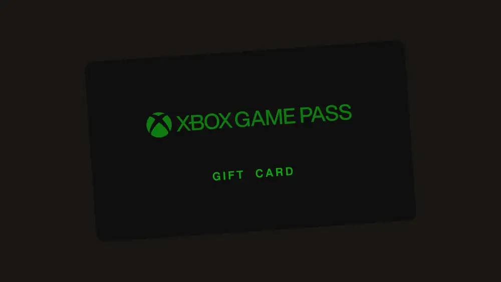 Xbox Game Pass gift card