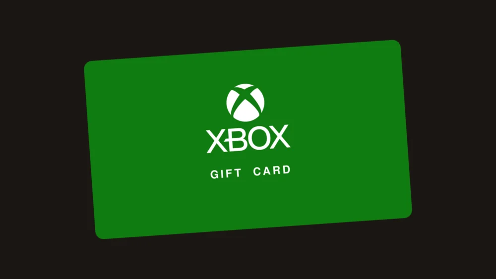 Xbox gift card